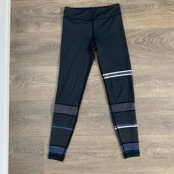 Lilybod Women's Mali Leggings High Rise Waist Ultra Jet Full length Size Small - Picture 7 of 14